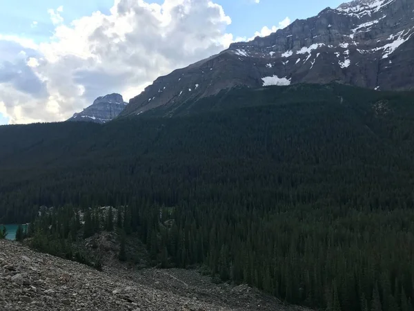 Scenic View Beautiful Lake Moraine — Stockfoto