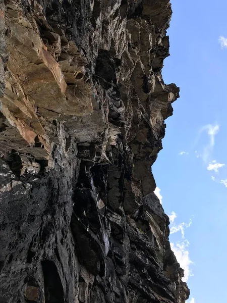 Moraine Gölü Nün Manzarası — Stok fotoğraf