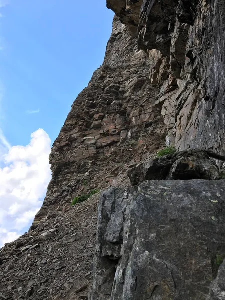 Moraine Gölü Nün Manzarası — Stok fotoğraf