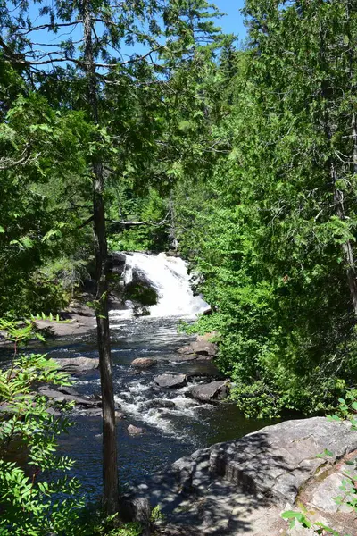 Waterfall Calvaire Regional Park Quebec — Stock Fotó