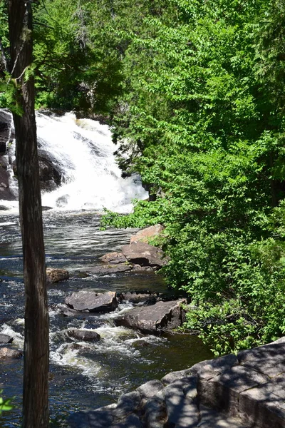 Wasserfall Calvaire Regionalpark Quebec — Stockfoto
