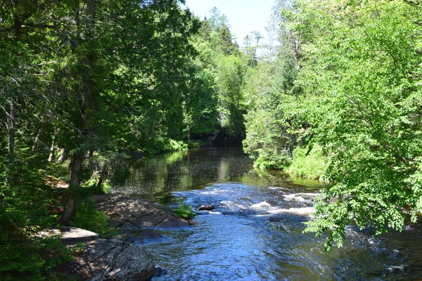 Waterfall Calvaire Regional Park Quebec — Stockfoto