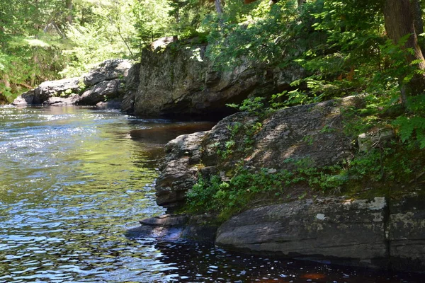 Waterfall Calvaire Regional Park Quebec — Stock Fotó