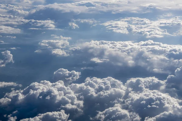View High Altitude Clouds Earth Movement Air Masses Concept God — Stock Photo, Image