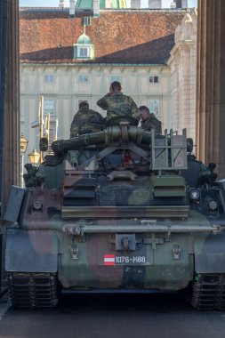 Ordu tankı Avusturya, Viyana, 26 Ekim 2025