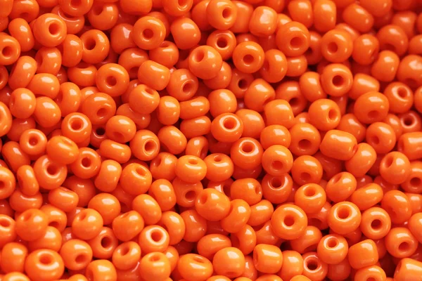 Beads of orange colour