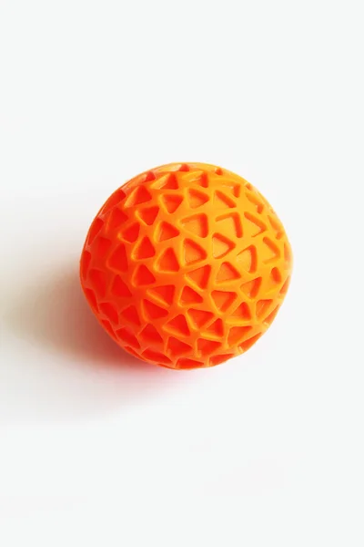 Rubber sensory ball of bright color — Stock Photo, Image