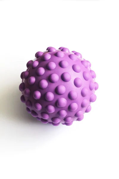 Rubber sensory ball of bright color — Stock Photo, Image