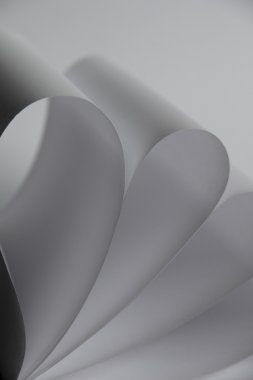 Beyaz kağıt soyut fotoğraf