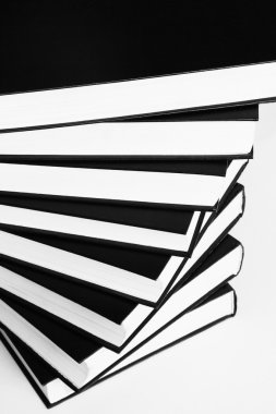 Beyaz izole kitap desen