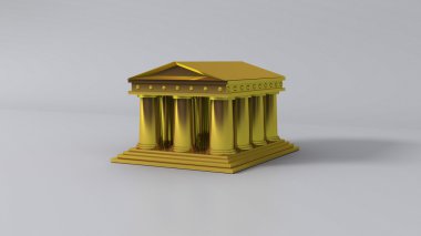 Antik Yunan tapınağı.