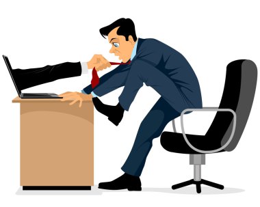 El çeker kravat için