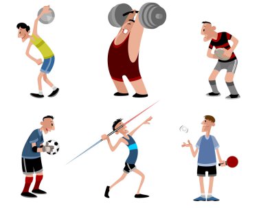 Altı sporcular ayarla