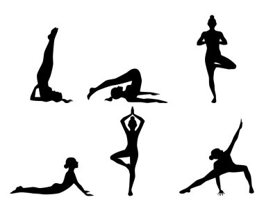 Yoga yapan kız
