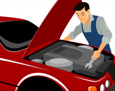 Mekanik onarım motorlu  