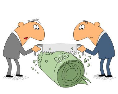 İki işadamı payı gelir