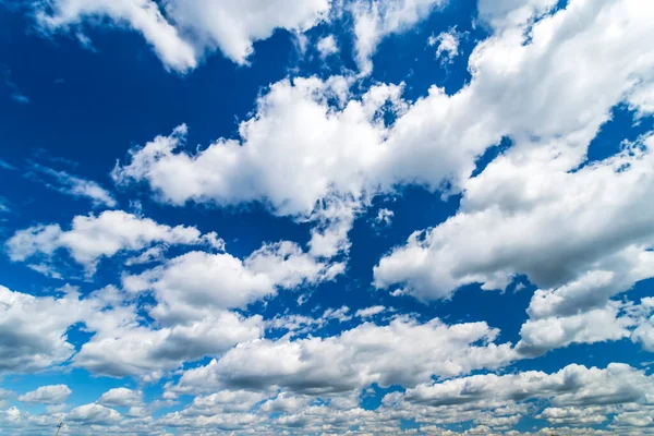 Awan Putih Yang Indah Langit Biru — Stok Foto