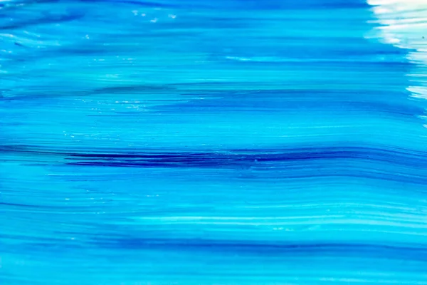 Blauer Hintergrund aus Pinselstrichen mit Acrylfarbe. — Stockfoto