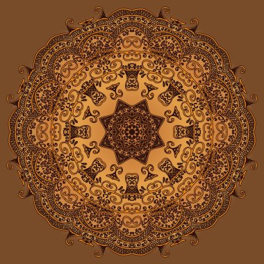 Dekoratif yuvarlak dantel modeli