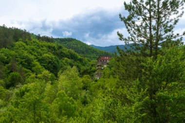 Şelaleler, yürüyüş yolları, izleme noktaları ve piknik alanları Kastamonu, Pnarba bölgesi, Batı Karadeniz bölgesi, doğal mucize kanyonu ve orman.
