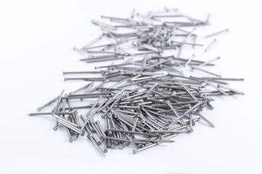 Beyaz yüzey çivi ve Panel iğneleri