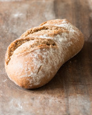 Esnaf Brown çavdar ekmeği Ahşap doğrama kurulu