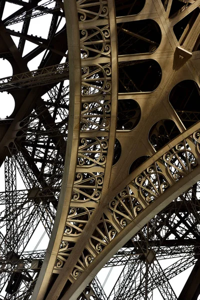 Clouseup Eiffeltornet Paris — Stockfoto
