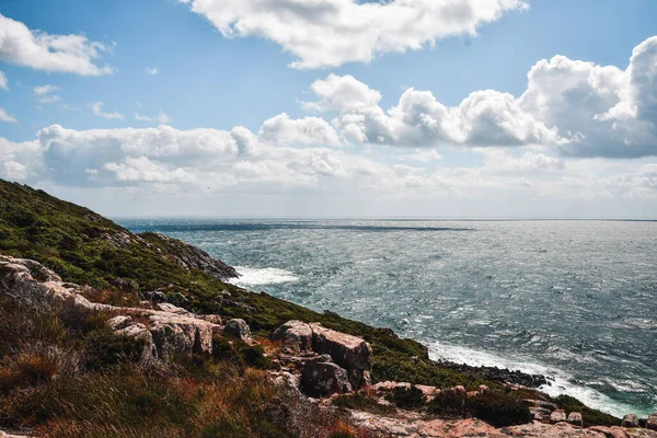 Paysage Photo Bord Mer Océan Mer Falaise — Photo