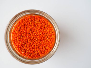 Mercimek gevreği ürünleri sağlıklı yiyecekler