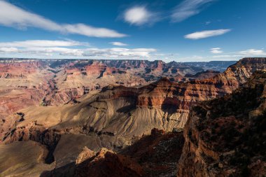 Arizona, ABD 'deki Büyük Kanyon manzarası harika..