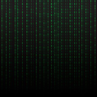 Soyut teknolojik altyapı. İkili bilgisayar kodu.