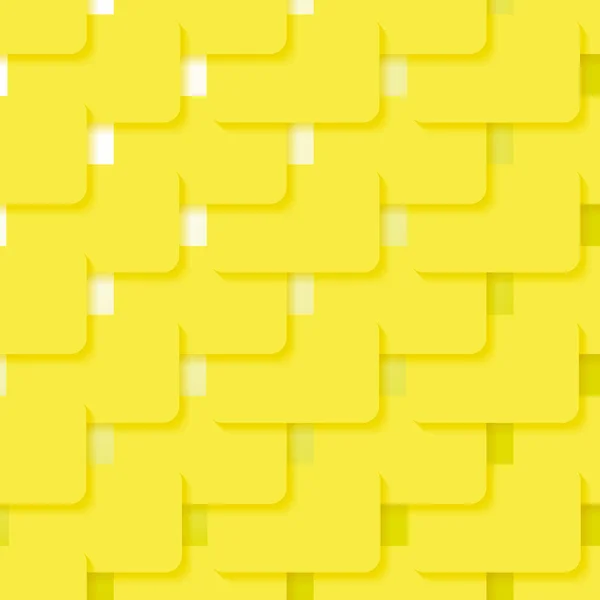 Fond vectoriel abstrait composé de rectangles aux coins arrondis, avec l'effet d'ombres . — Image vectorielle