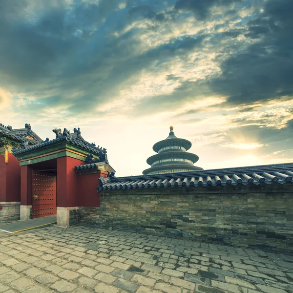 中国天坛 著名的景点 — 图库照片