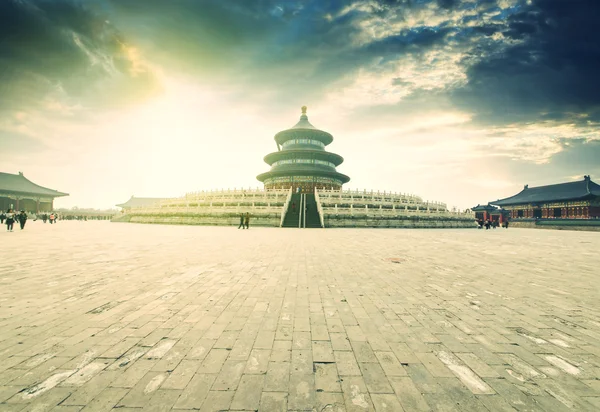 China Temple of Heaven, the famous attraction.