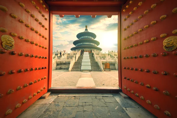 China Temple of Heaven, the famous attraction.