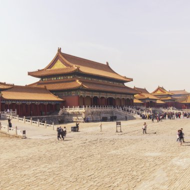 Çin Yasak Şehir görünümünü