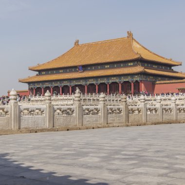 Çin Yasak Şehir görünümünü