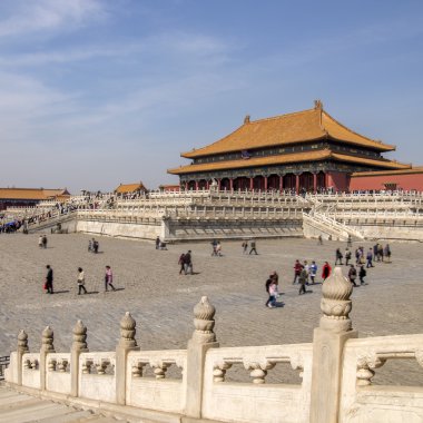Çin Yasak Şehir görünümünü