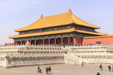 Çin Yasak Şehir görünümünü