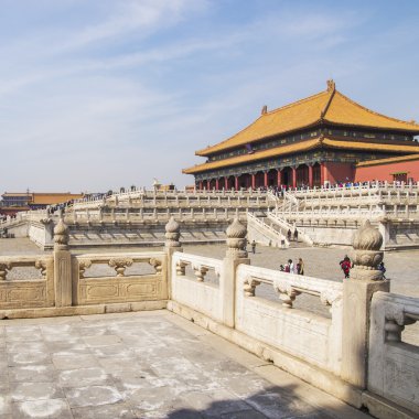Çin Yasak Şehir görünümünü