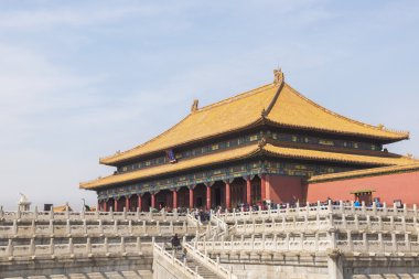 Çin Yasak Şehir görünümünü