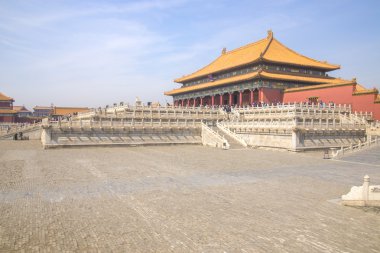 Çin Yasak Şehir görünümünü