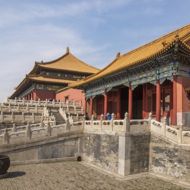 Çin Yasak Şehir görünümünü