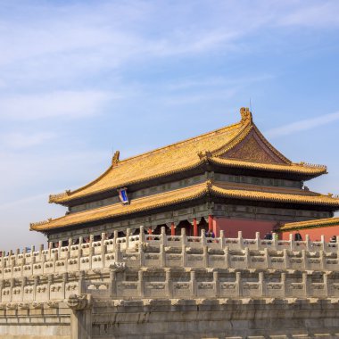 Çin Yasak Şehir görünümünü