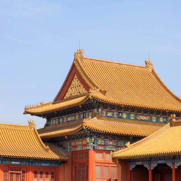 Weergave Van Chinees Verboden Stad — Stockfoto