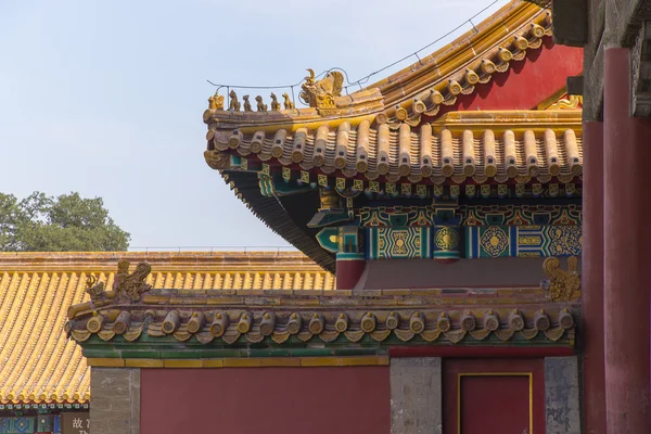 Weergave Van Chinees Verboden Stad Stockfoto