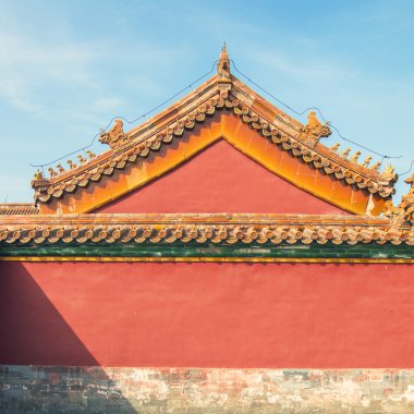 Çin Yasak Şehir görünümünü