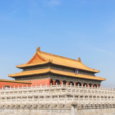 Çin Yasak Şehir görünümünü