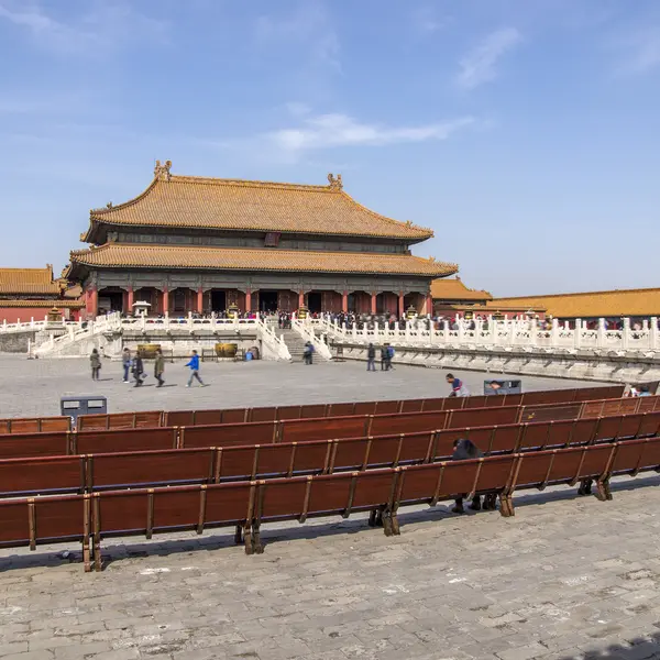 Kína Beijing Forbidden City — Stock Fotó