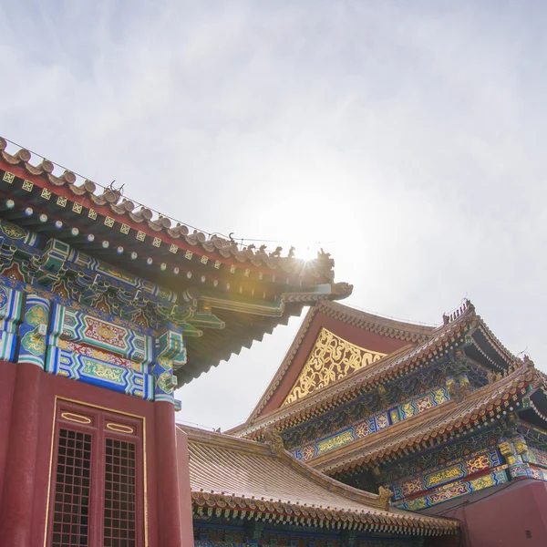 中国紫禁城观 — 图库照片
